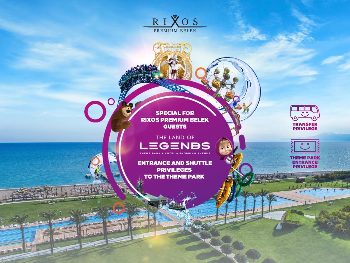 Rixos Premium Belek - The Land Of Legends Access Hotel Luaran gambar